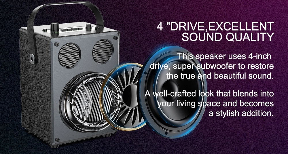 Portable Bluetooth speaker