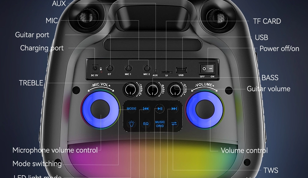 Sing-e portable Bluetooth speaker